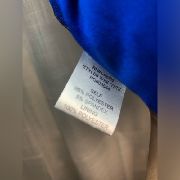 Midnight Doll Elegant Blue Sequin One-Shoulder Dress NWT Large - Picture 16 of 16